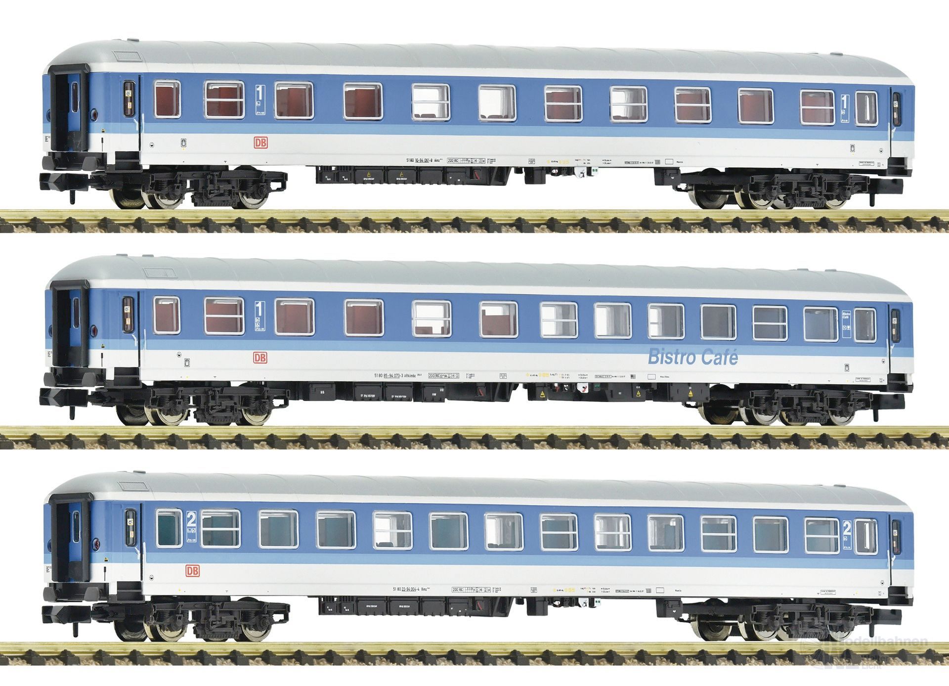 Fleischmann 6260024 - Personenwagen Set DB Ep.V 3.tlg. IR2471 N 1:160