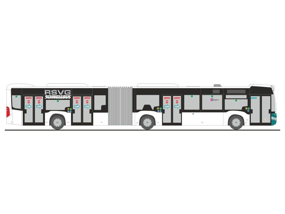 Rietze 69318 - Mercedes-Benz Citaro G´12 RSVG Troisdorf H0 1:87