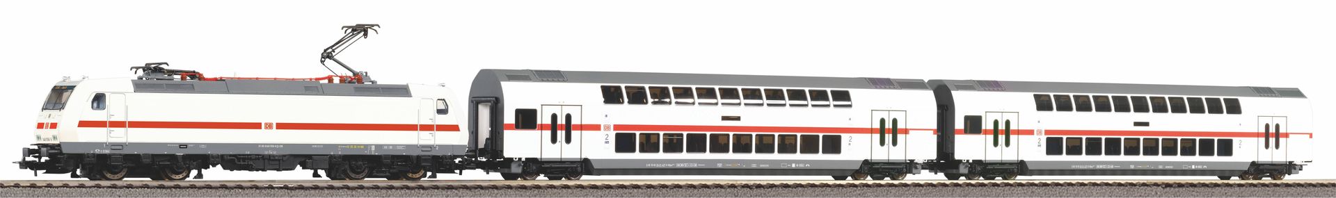 Piko 57134 - Startset E-Lok BR 146 und IC-Doppelstockwagen H0/GL