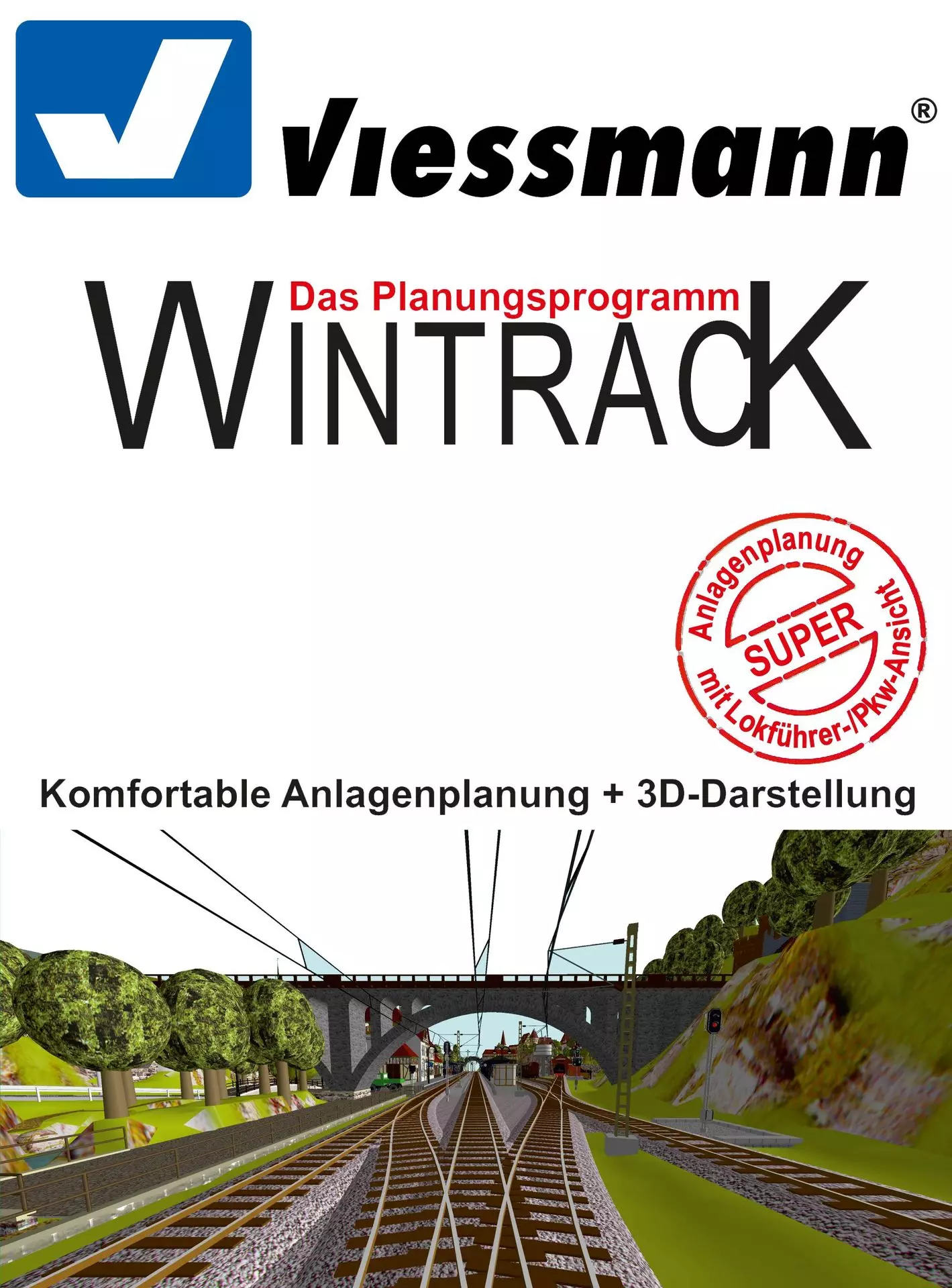 Viessmann 1006 - 1006 WINTRACK 17.0 Vollversion mit 3D inkl. Handbuch