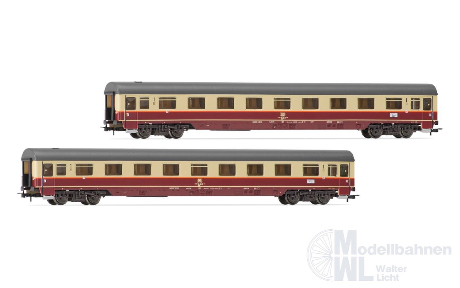 Rivarossi 4397 - Personenwagen Set DB Ep.IV 2.tlg. H0/GL