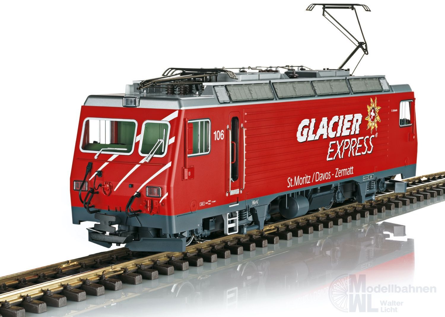 LGB 23101 - E-Lok HGe 4/4 MGB Ep.VI Spur G 1:22,5