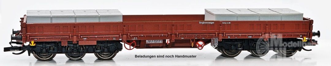 NPE NW52066 - Bergbremswagen DR Ep.V Zwickau TT 1:120