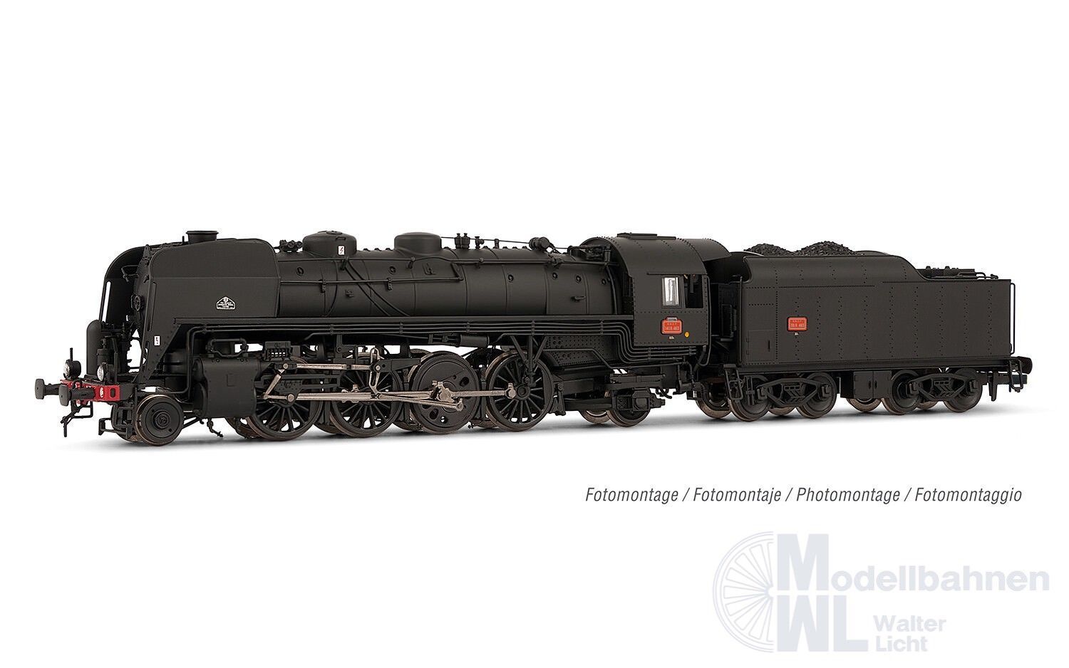 Arnold 2544 - Dampflok Serie 141R 463 SNCF Ep.III schwarz N 1:160