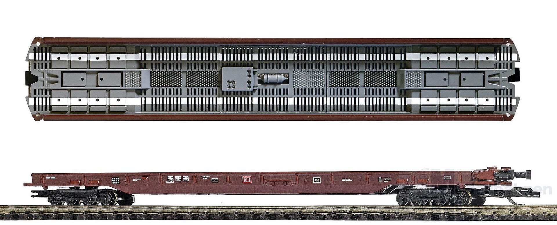 Busch 31209 - Rollende Landstraße DB Ep.V Saadkms 690 TT 1:120