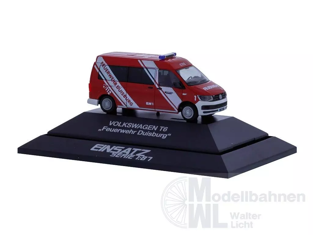 Rietze 53778 - Volkswagen T6 FW Duisburg H0 1:87