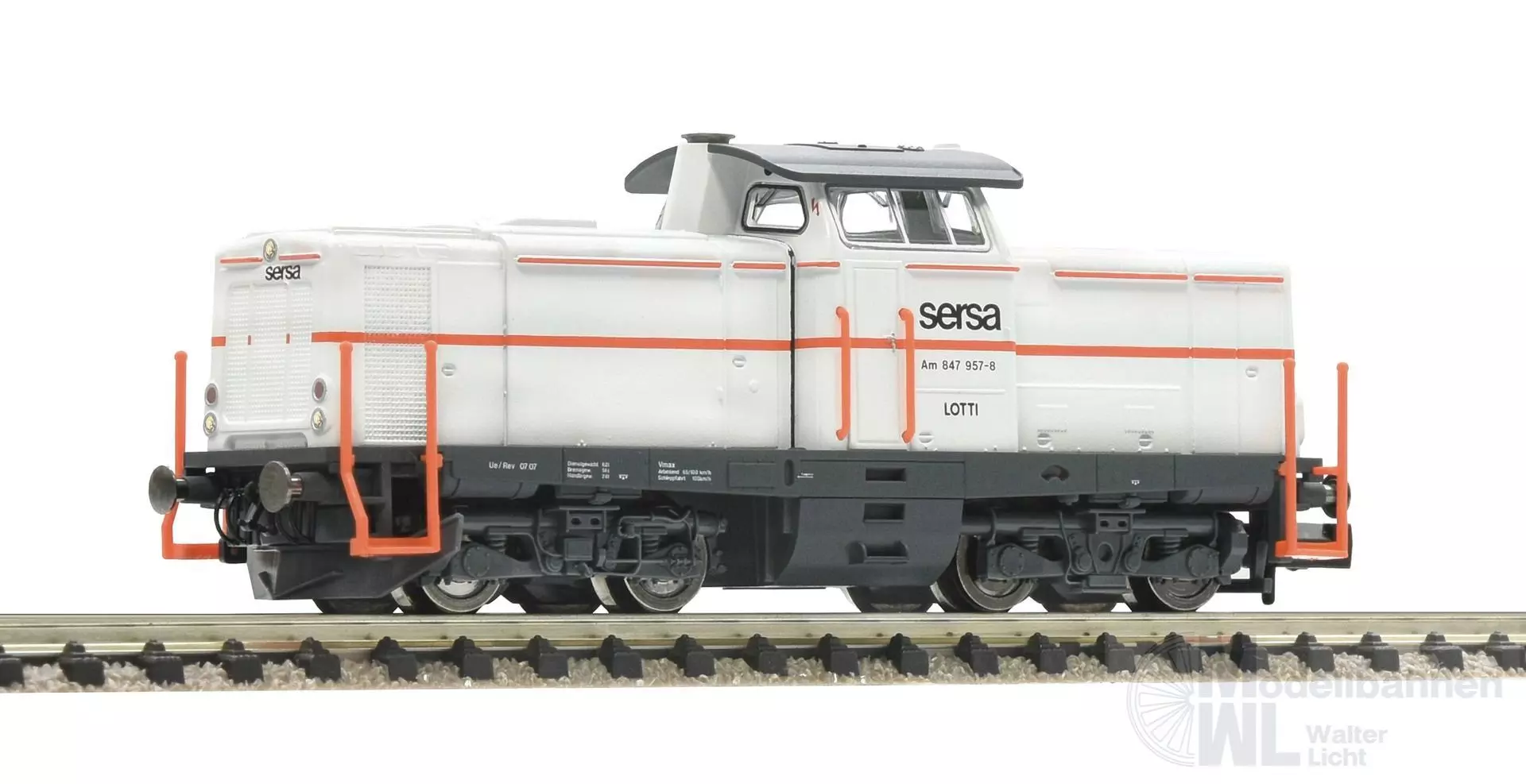 Fleischmann 721282 - Diesellok Am 847 957-8 SERSA Ep.V N 1:160 Sound