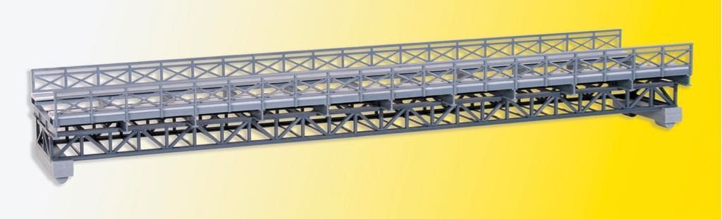 Kibri 39707 - Fachwerk-Stahlbrücke eingleisig H0 1:87