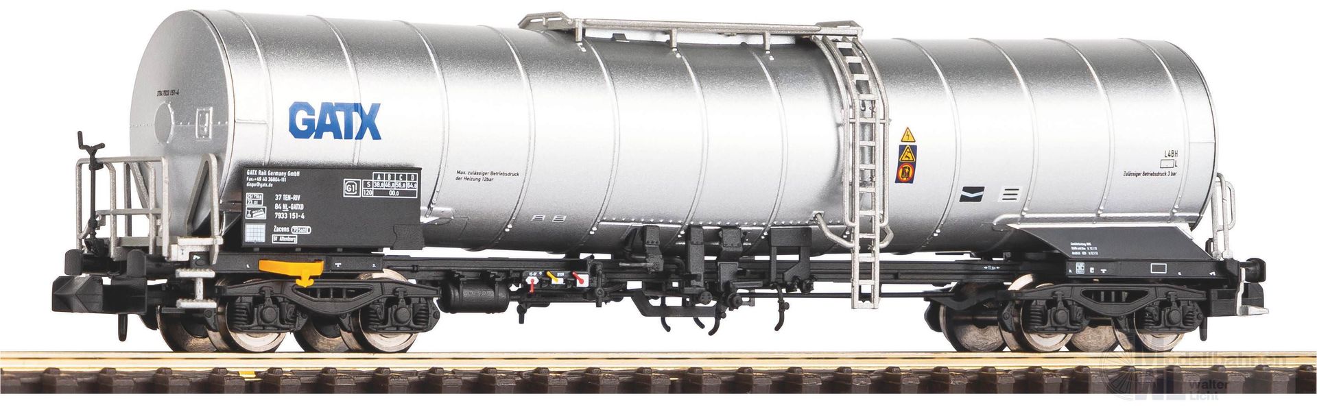 Piko 40721 - Chemiekesselwagen GATX Ep.VI N 1:160