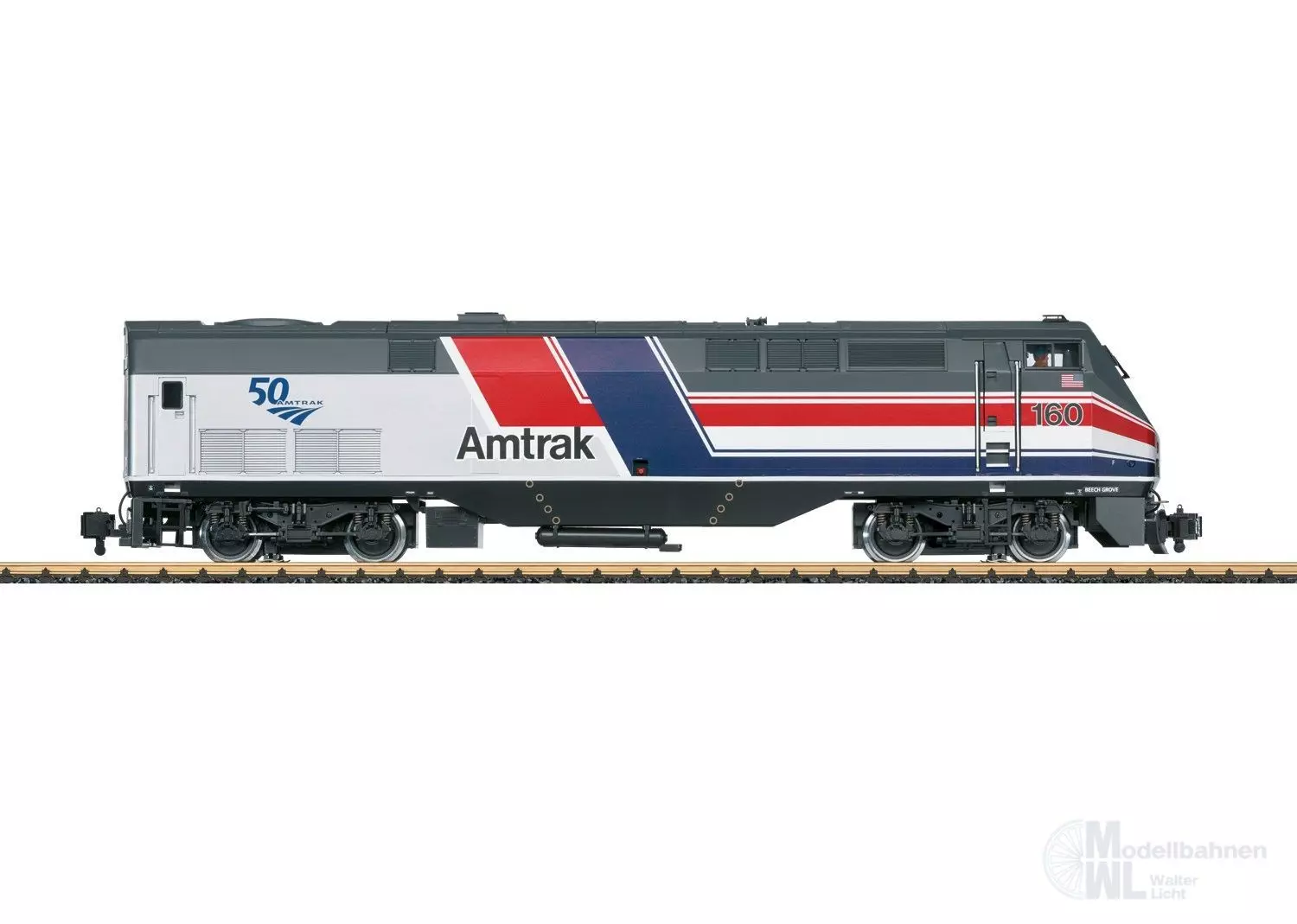 LGB 20493 - Diesellok P42 Dash 8 Phase III Amtrak Ep.VI Spur G 1:22,5 Sound