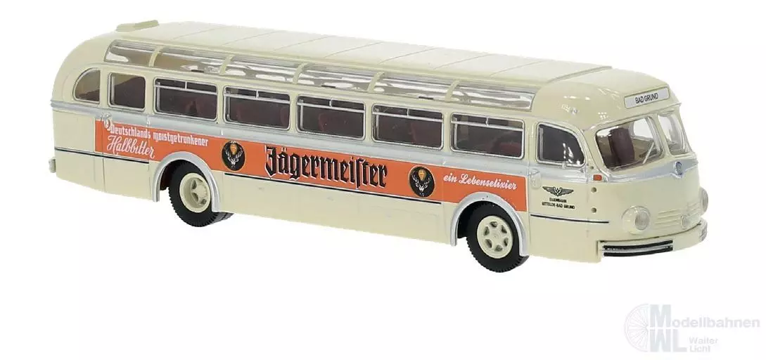 Brekina 50504 - Mercedes-Benz O6600H Reisebus Jägermeister H0 1:87