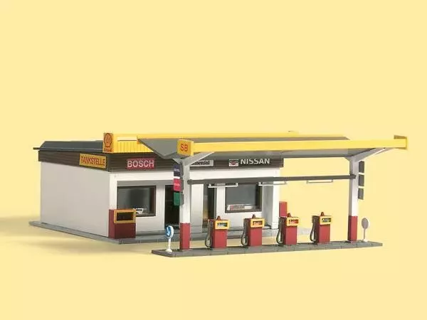 Auhagen 11340 - Tankstelle H0 1:87