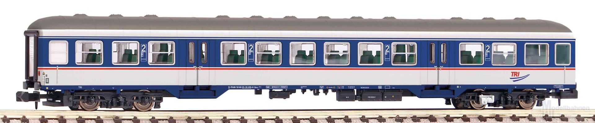 Piko 40650 - Personenwagen TRI Ep.VI 2.Kl. N 1:160