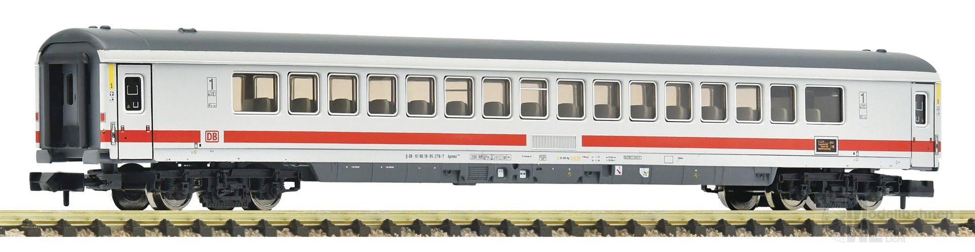 Fleischmann 6260044 - IC-Großraumwagen DB Ep.VI 1.Kl. Apmmz 126.2 N 1:160