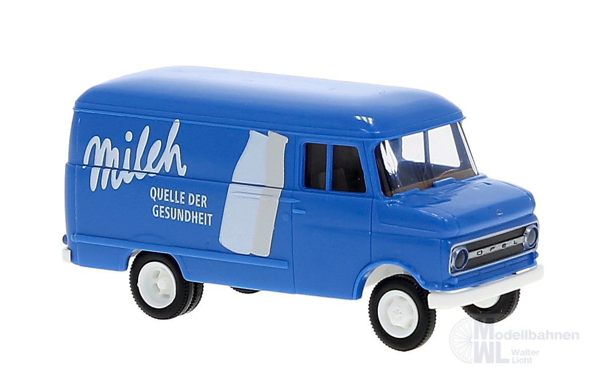 Brekina 35725 - Opel Blitz Kasten B Milch H0 1:87