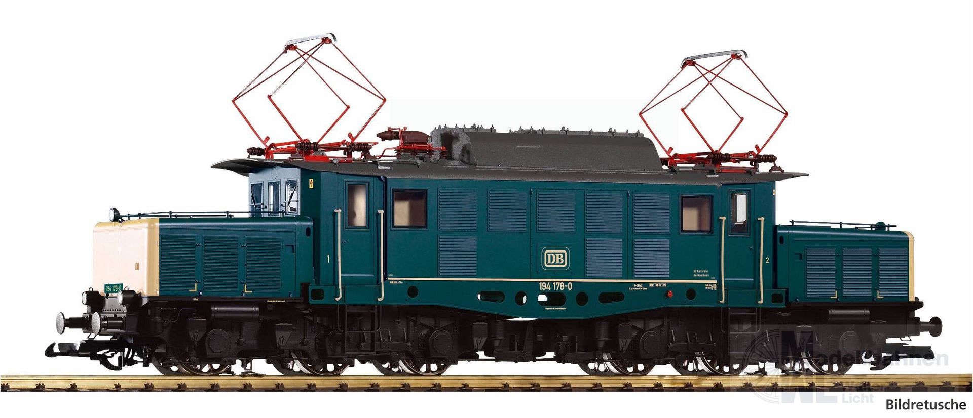 Piko 37439 - E-Lok BR 194 178 DB Ep.IV Spur G 1:22,5 Sound