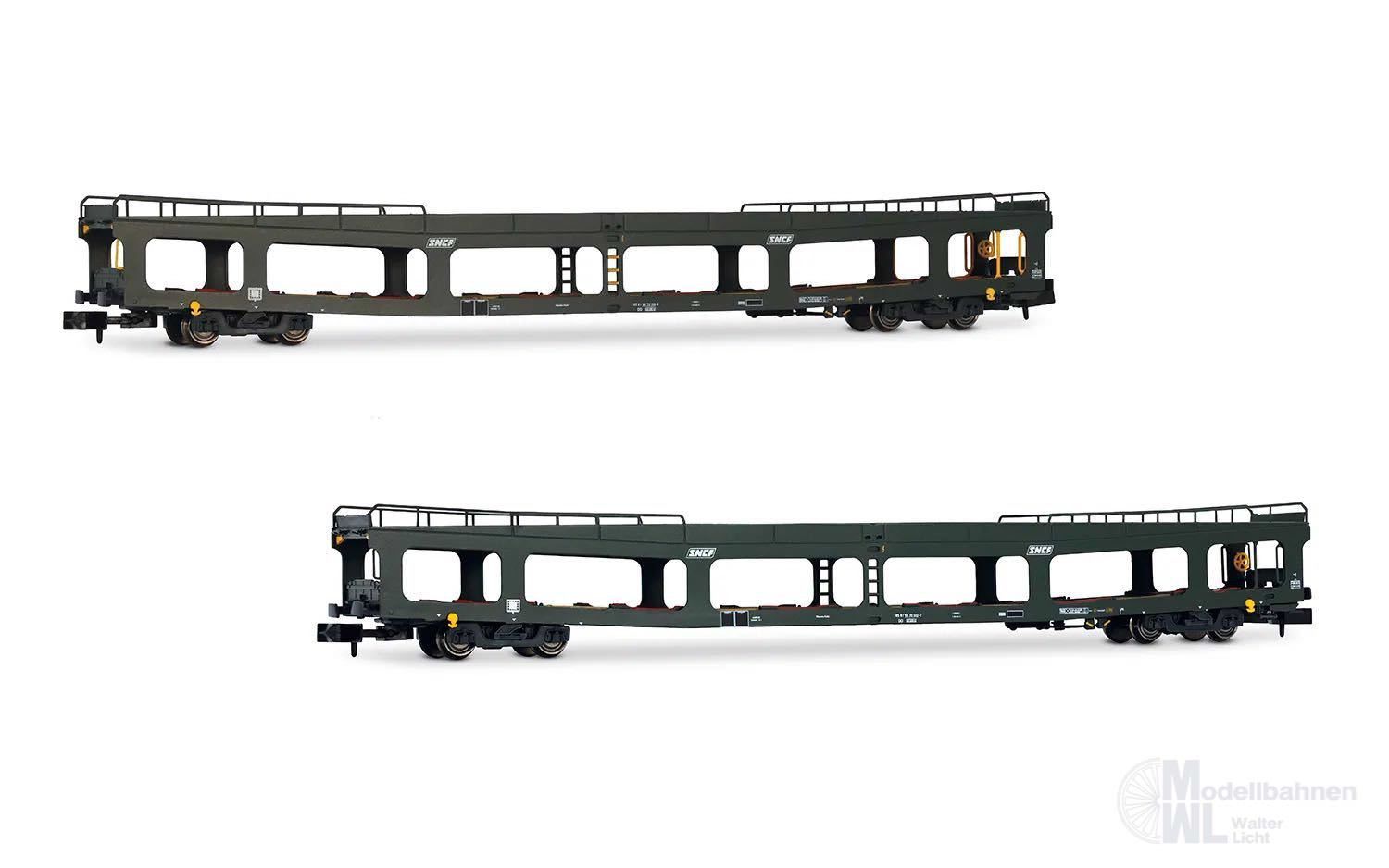 Arnold 4411 - Autotransportwagen Set SNCF 2.tlg. N 1:160