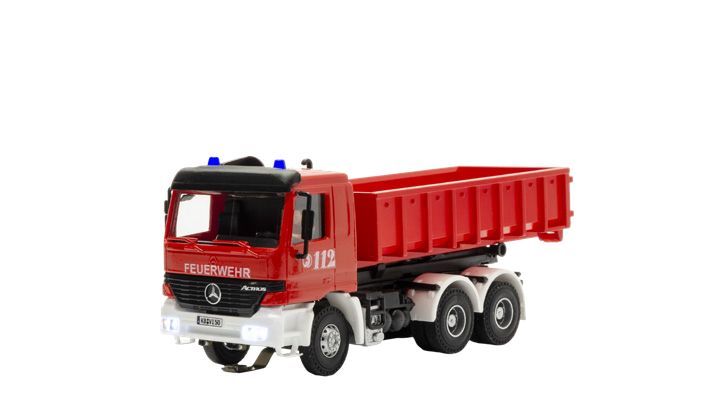 Viessmann 8050 - CarMotion Mercedes-Benz ACTROS Feuerwehr Funktionsmodell H0 1:87