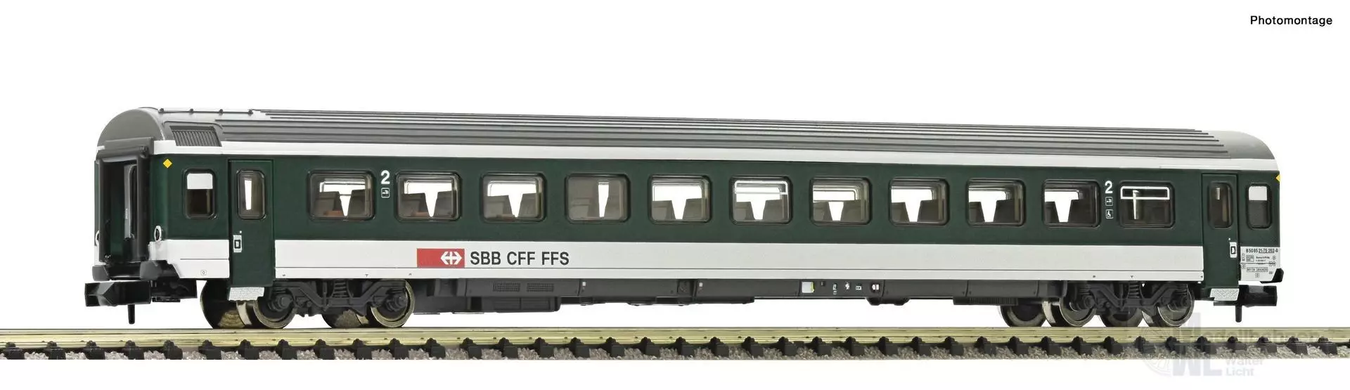 Fleischmann 6260057 - Personenwagen SBB Ep.V 2.Kl. 1.Betr.Nr. N 1:160