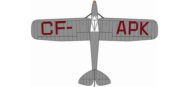 Herpa 8172PM006 - DH Puss Moth C 1:APK Bert Hinkler 1:72