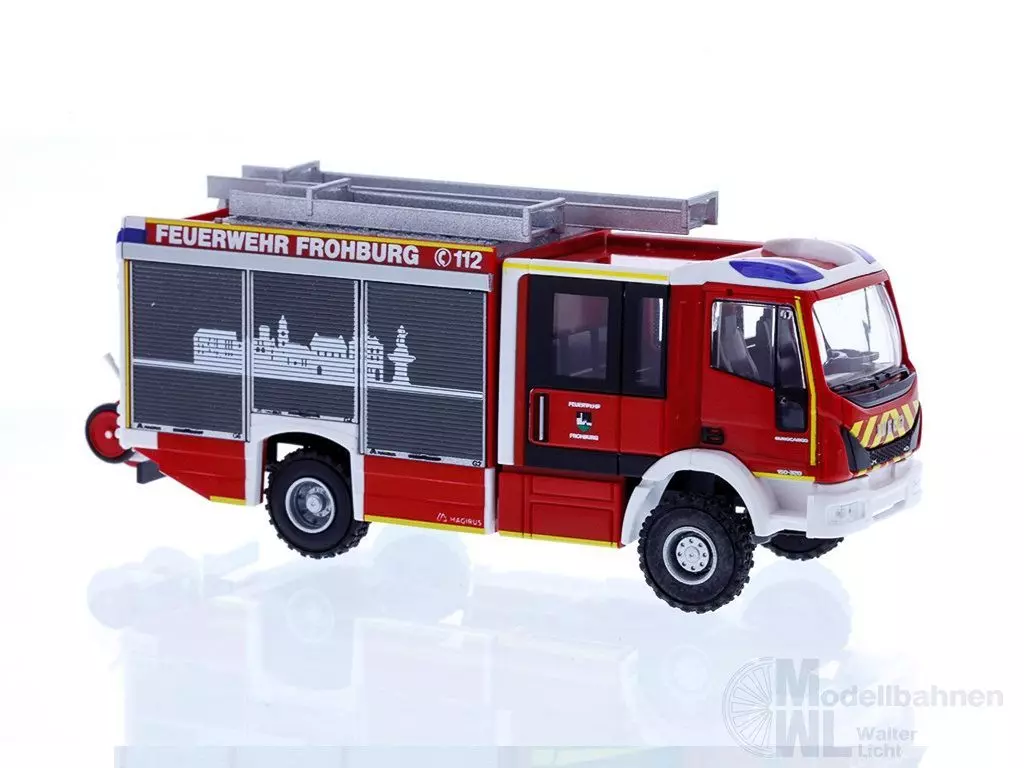 Rietze 68159 - Magirus HLF Team Cap FW Frohburg H0 1:87