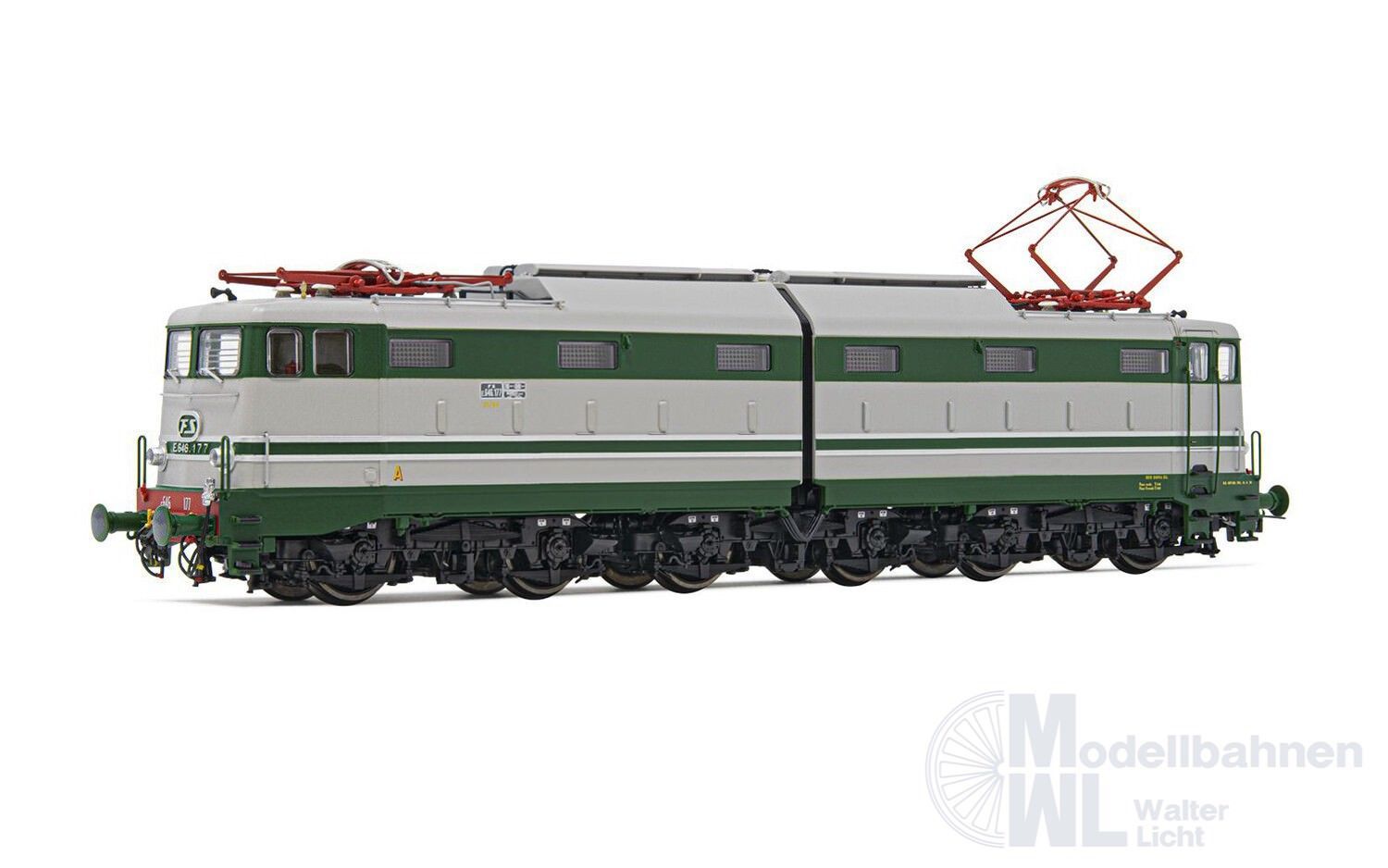 Arnold 2624 - E-Lok E 646 FS Ep.IV grün/grau N 1:160