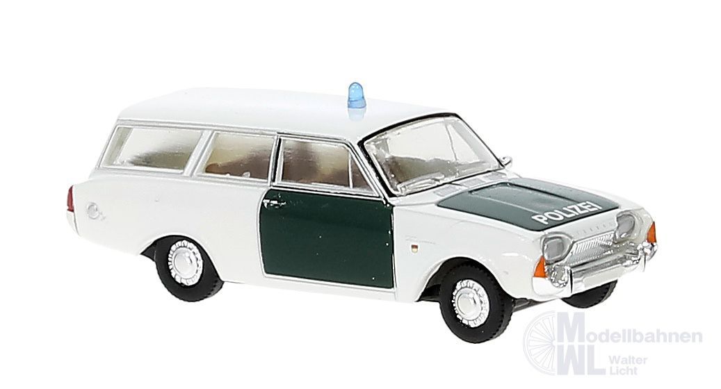 Brekina 19480 - Ford Taunus P3 Turnier der Polizei H0 1:87