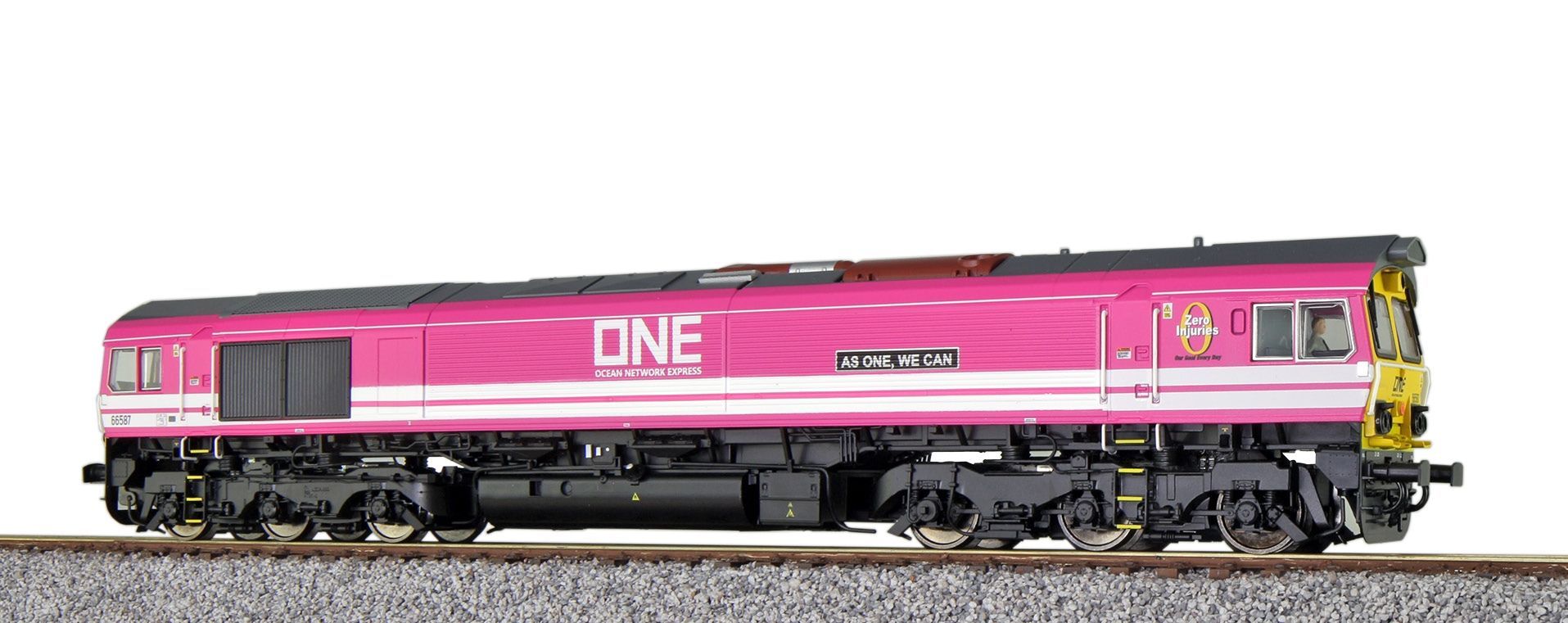 ESU 31289 - Diesellok ONE 66587 Ep.VI pink H0/GL/WS