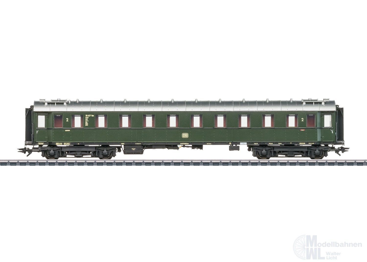 Märklin 42520 - Schnellzugwagen DB Ep.IIIb 2.Kl. B4üwe H0/WS