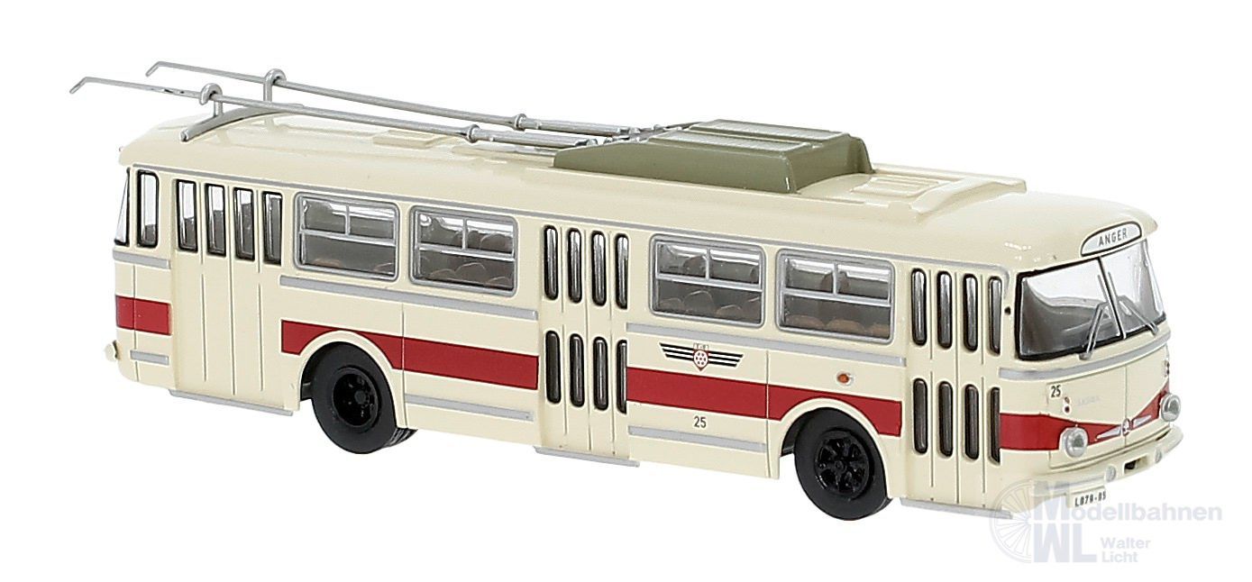 Brekina 61352 - Skoda Tr9 Obus aus Erfurt H0 1:87