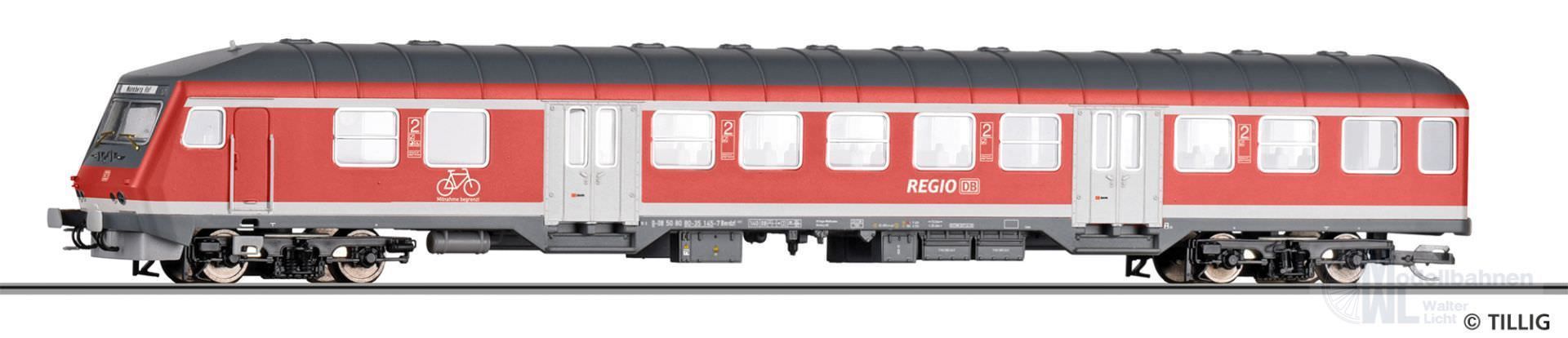 Tillig 13835 - Steuerwagen DB Ep.VI Bnrdzf TT 1:120