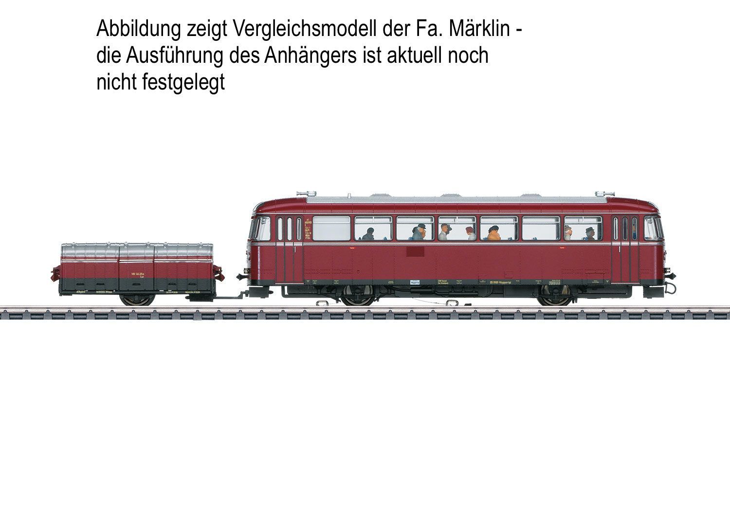 Lenz 40197-01 - Einachs-Gepäckanhänger VB140 Spur 0