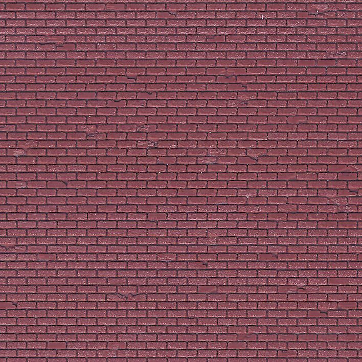 Vollmer 46028 - Mauerplatte Ziegel aus Kun H0 1:87