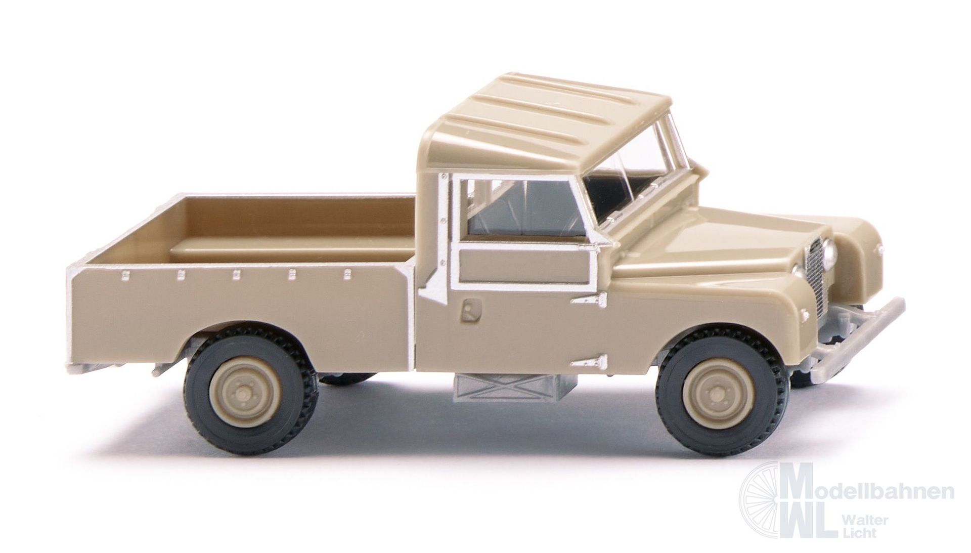 Wiking 010703 - Land Rover Pickup - cremebeig H0 1:87