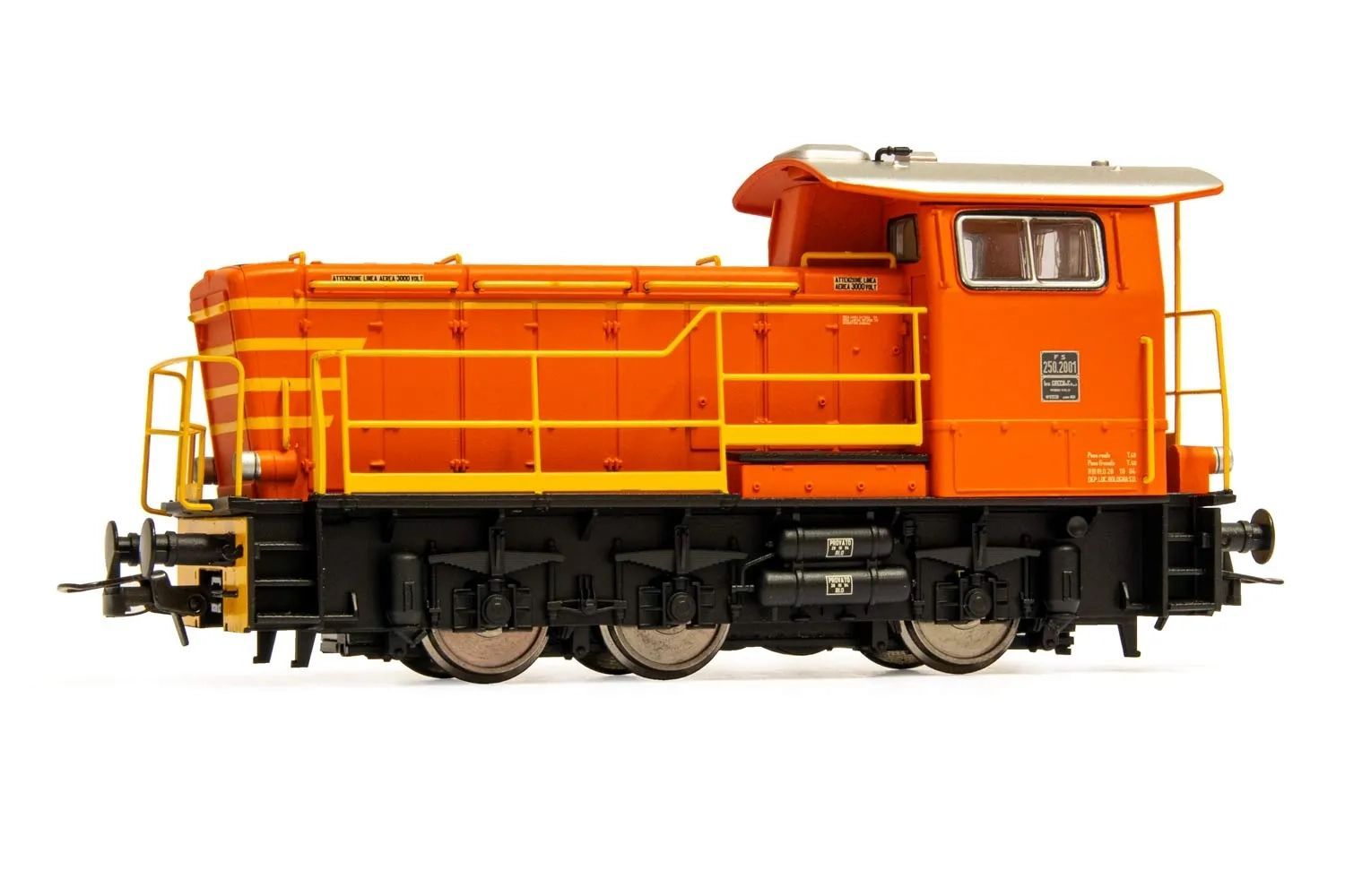 Rivarossi 2795S - Diesellok Reihe 250 2001 FS Ep.V orange H0/GL Sound