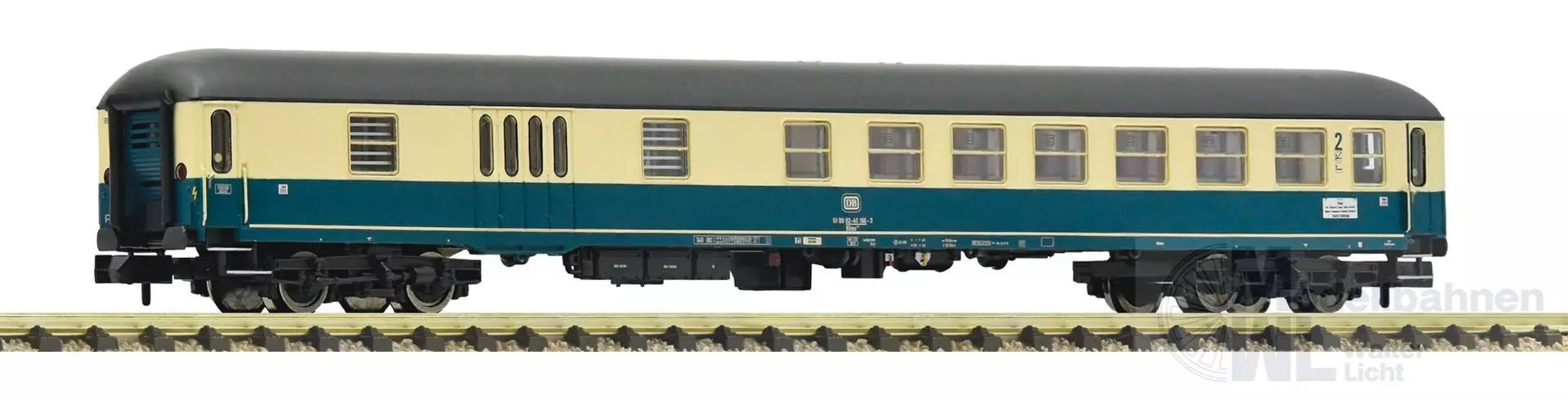 Fleischmann 6260037 - Personenwagen DB Ep.IV 2.Kl./Gepäck N 1:160