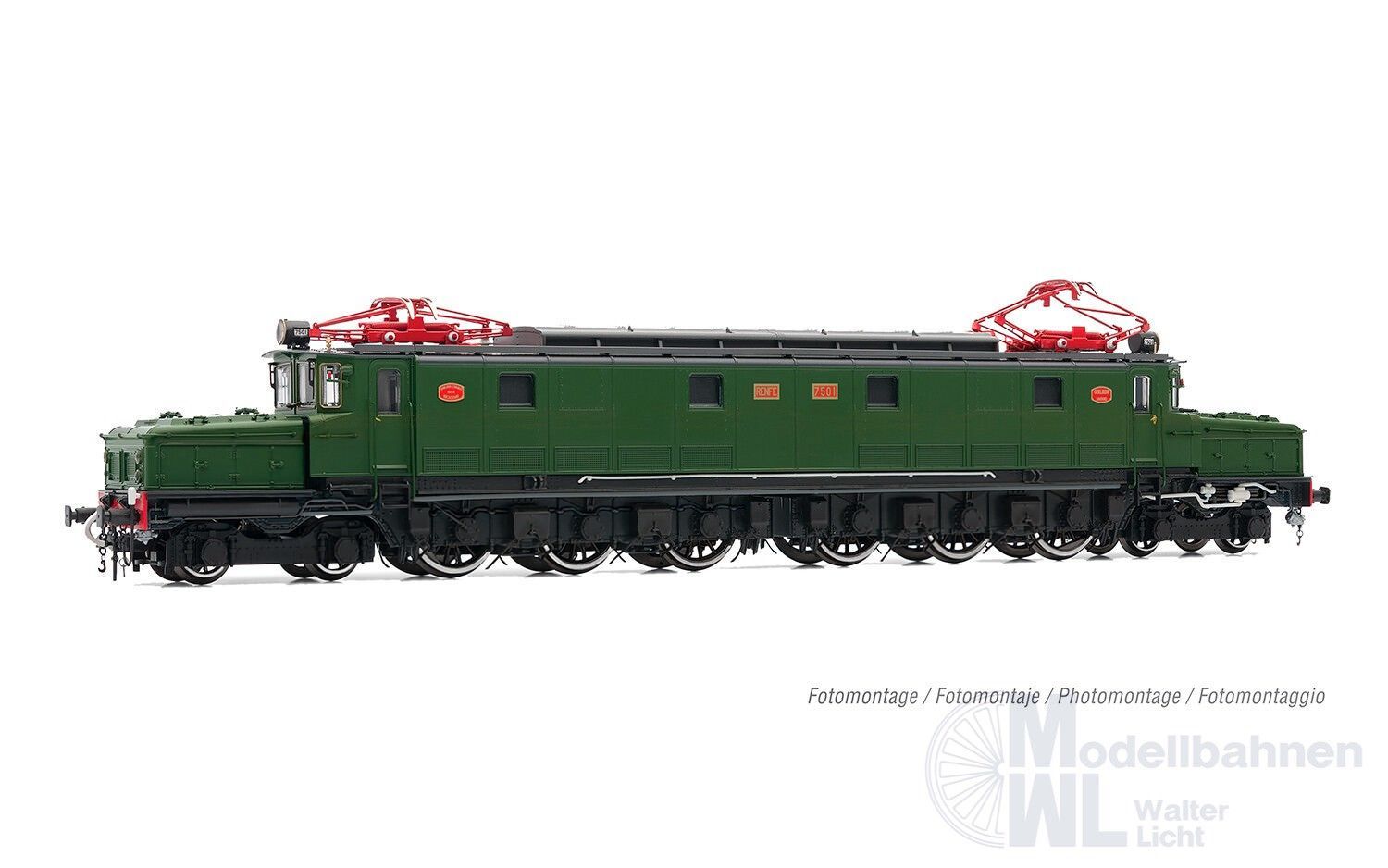 Electrotren 2023S - E-Lok Reihe 7501 RENFE Ep.III H0/GL Sound