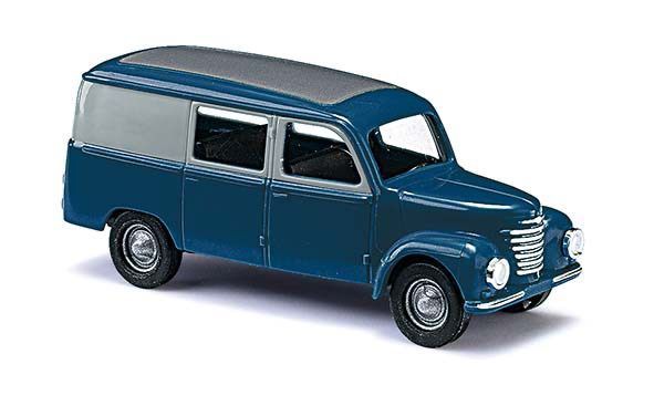 Busch 8663 - Framo Halbbus blau TT 1:120