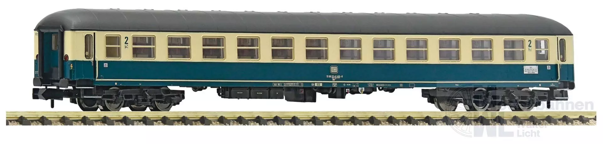 Fleischmann 6260035 - Personenwagen DB Ep.IV 2.Kl. 1.Betr.Nr. N 1:160