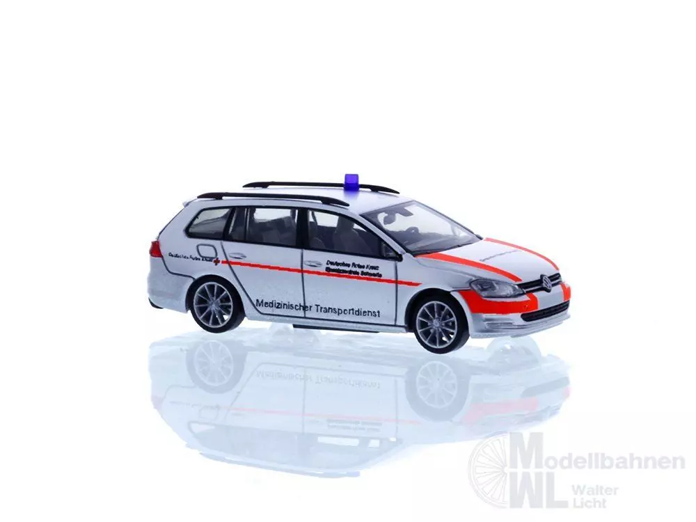 Rietze 53329 - Volkswagen Golf 7 Variant DRK med. Transportdienste Iserlohn-Land H0 1:87