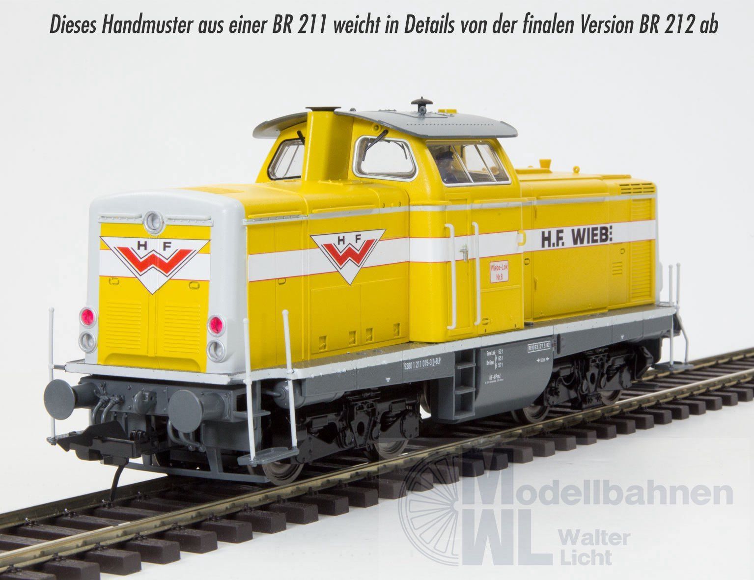 Lenz 40134-05 - Diesellok BR 212 Wiebe Ep.IV Lok Nr. 3 Spur 0
