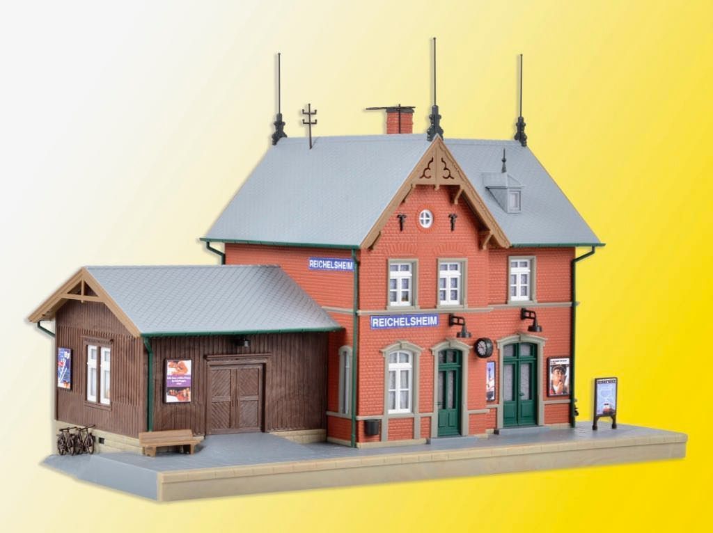Kibri 39492 - Bahnhof Reichelsheim H0 1:87