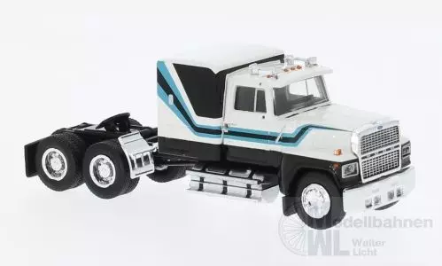 Brekina 85878 - Ford LTL 9000 weiß/schwarz H0 1:87