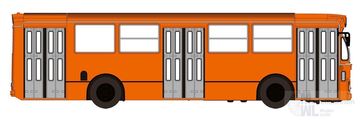 Brekina 59950 - Fiat Bus 418 orange (I) H0 1:87