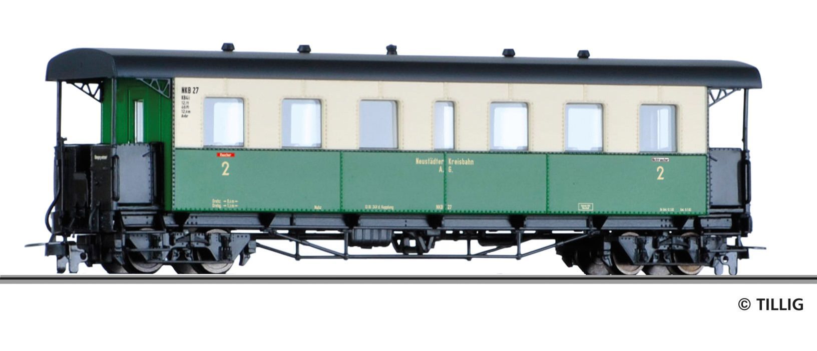 Tillig 03934 - Personenwagen NKB Ep.III KB4i H0e