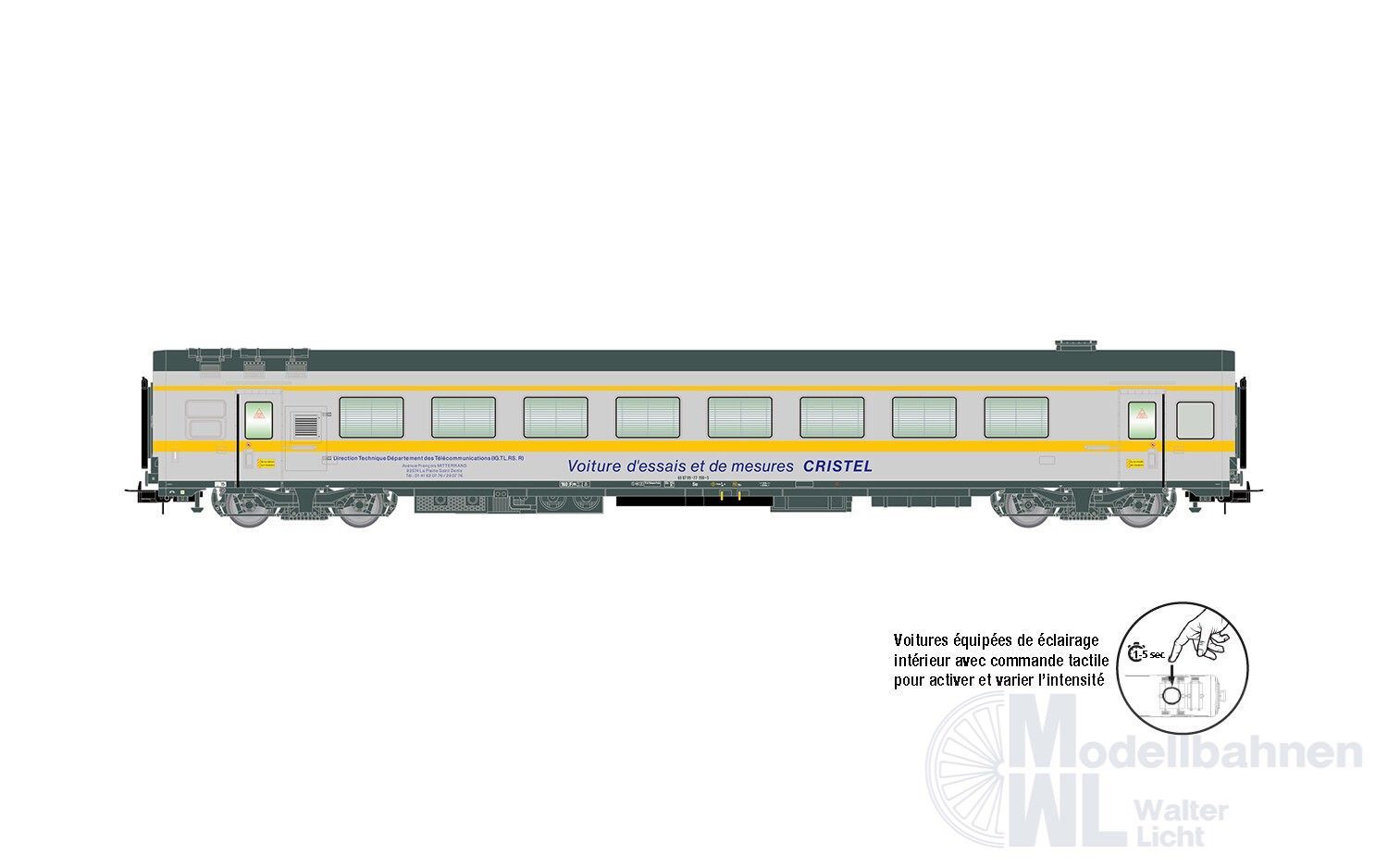 Jouef 4195 - Versuchs- und Messwagen SNCF Ep.VI CRISTEL H0/GL