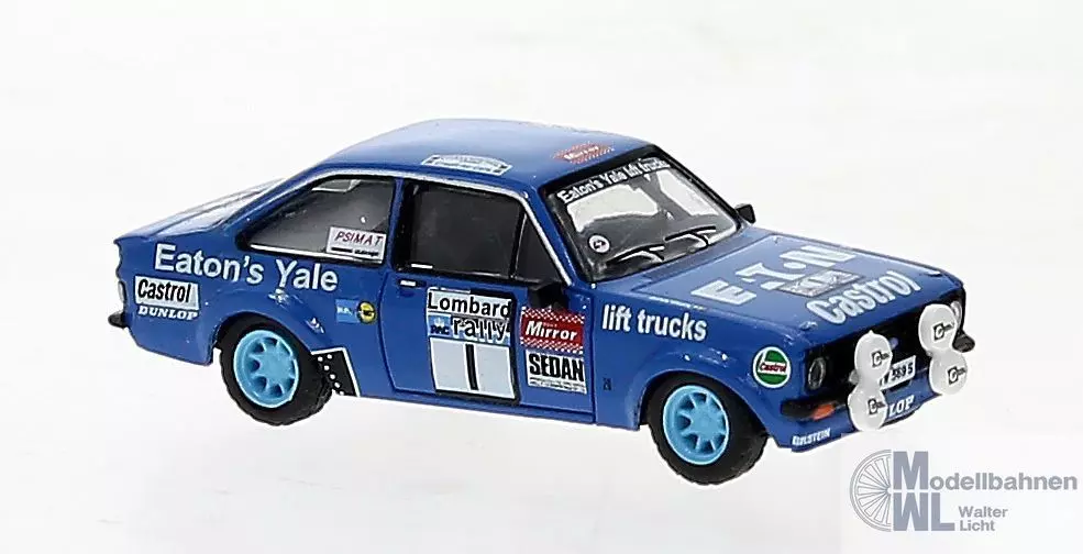 Brekina 19586 - Ford Escort RS 1800 Eaton von Hannu Mikkola, Sieger RAC ´79 H0 1:87