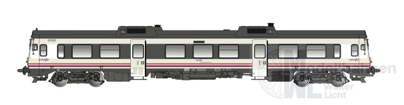 Electrotren 2501A - Dieseltriebwagen BR 596-003 RENFE Ep.VI Media Distancia H0/GL HOBBY