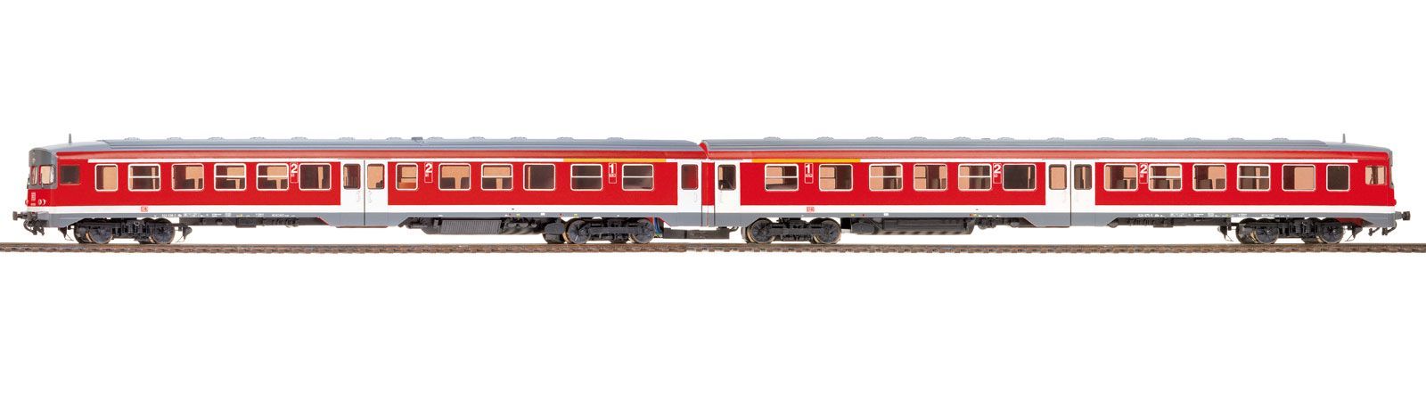 Bemo 1521840 - Triebwagen BR 634 DB Ep.V verkehrsrot H0/WS Digital