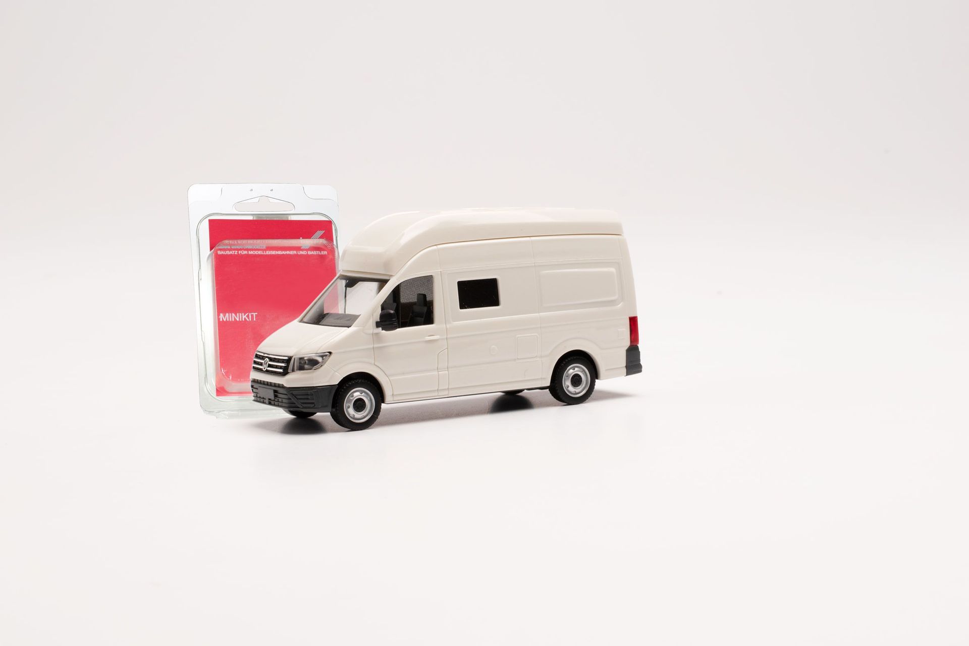 Herpa 13888 - Minikit VW Crafter Grand California weiß unbedruckt H0 1:87 1:87